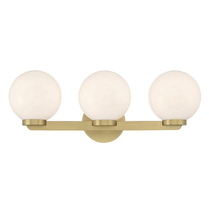 Millennium - 97003-VB - Three Light Vanity - Ardeva - Vintage Brass