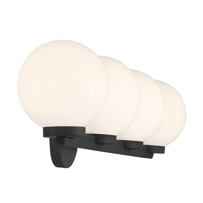 Millennium - 97004-MB - Four Light Vanity - Ardeva - Matte Black