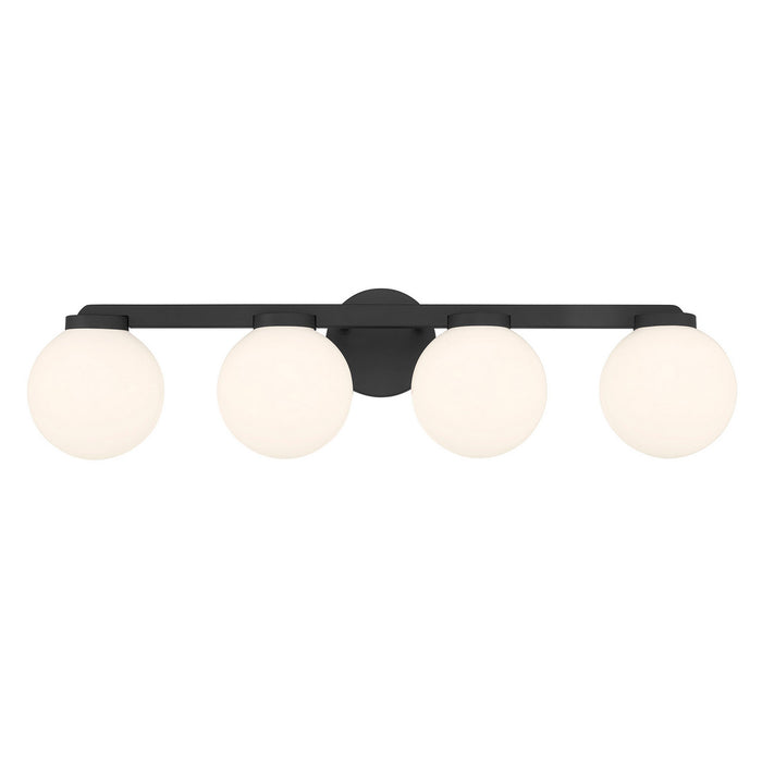 Millennium - 97004-MB - Four Light Vanity - Ardeva - Matte Black