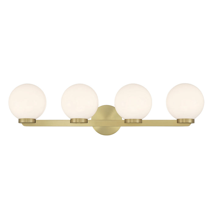 Millennium - 97004-VB - Four Light Vanity - Ardeva - Vintage Brass
