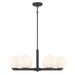 Millennium - 97106-MB - Six Light Chandelier - Ardeva - Matte Black