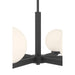 Millennium - 97106-MB - Six Light Chandelier - Ardeva - Matte Black