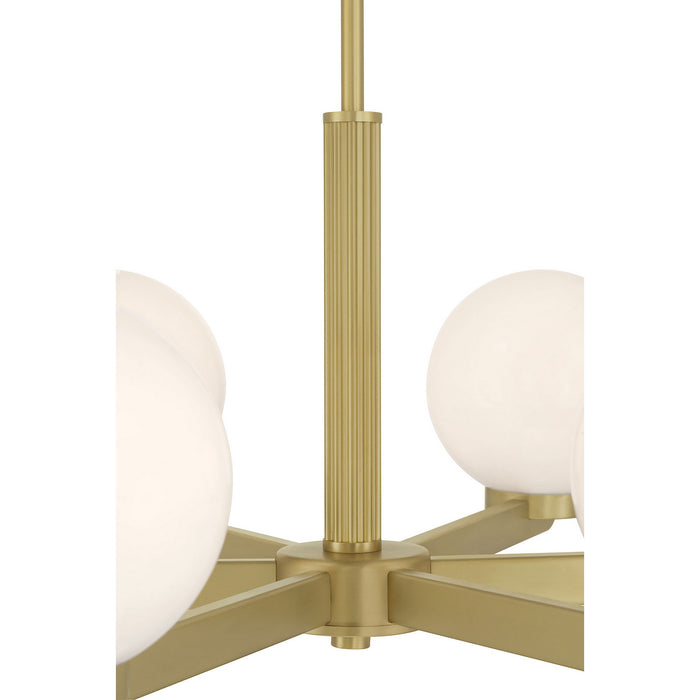 Millennium - 97106-VB - Six Light Chandelier - Ardeva - Vintage Brass