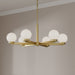 Millennium - 97106-VB - Six Light Chandelier - Ardeva - Vintage Brass