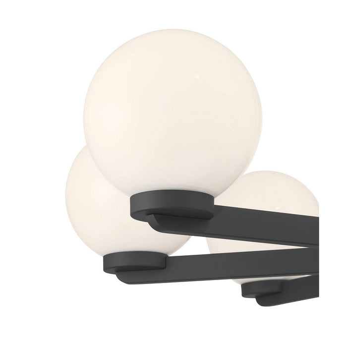 Millennium - 97108-MB - Eight Light Chandelier - Ardeva - Matte Black