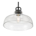 Millennium - 98101-MB - One Light Pendant - Clarien - Matte Black