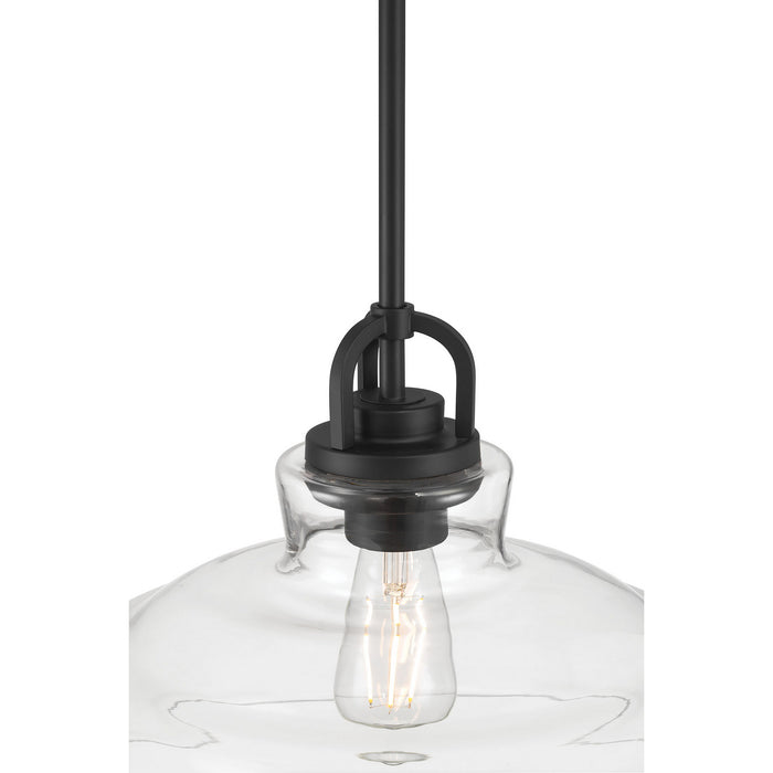 Millennium - 98101-MB - One Light Pendant - Clarien - Matte Black