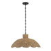 Millennium - 99201-MB - One Light Pendant - Malura - Matte Black