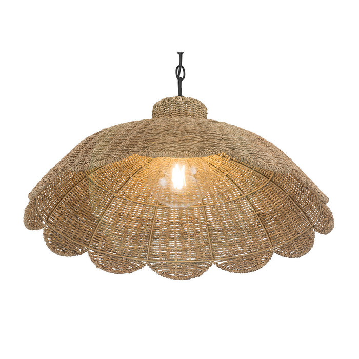 Millennium - 99201-MB - One Light Pendant - Malura - Matte Black