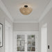 Millennium - 99202-MB - Two Light Semi-Flush Mount - Malura - Matte Black
