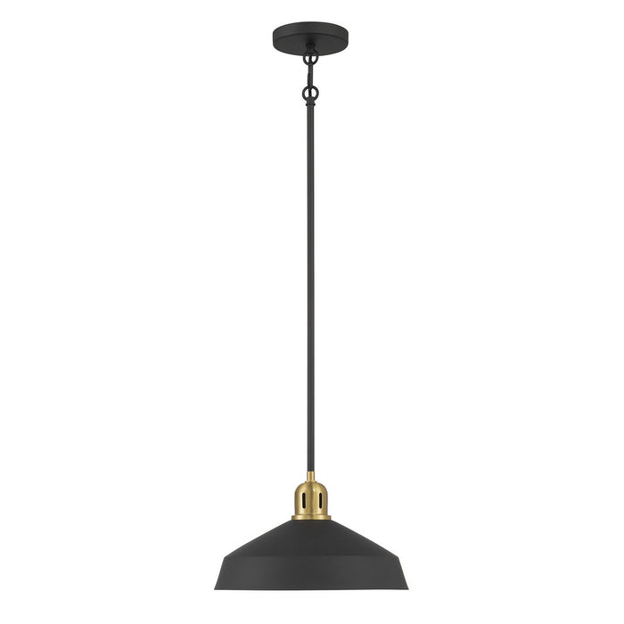 Millennium - 9941-MB/VB - One Light Pendant - Axlen - Matte Black