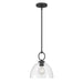 Millennium - 9951-MB - One Light Pendant - Velto - Matte Black