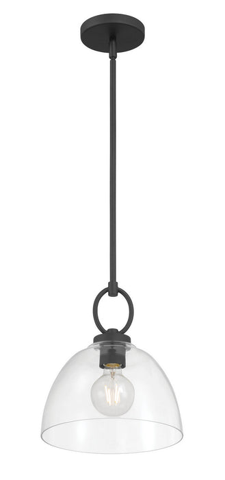Millennium - 9951-MB - One Light Pendant - Velto - Matte Black