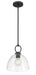 Millennium - 9951-MB - One Light Pendant - Velto - Matte Black