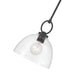 Millennium - 9951-MB - One Light Pendant - Velto - Matte Black