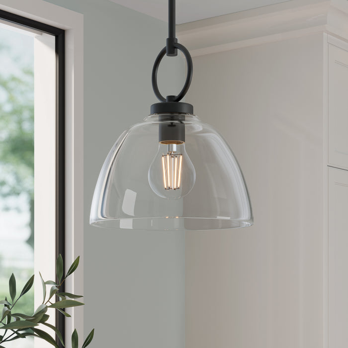 Millennium - 9951-MB - One Light Pendant - Velto - Matte Black