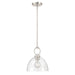 Millennium - 9951-PN - One Light Pendant - Velto - Polished Nickel