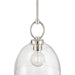 Millennium - 9951-PN - One Light Pendant - Velto - Polished Nickel