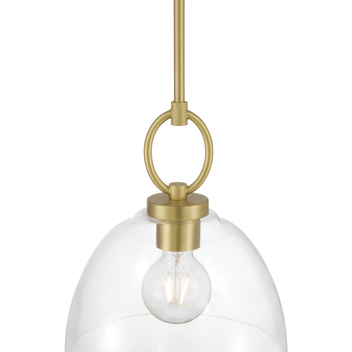 Millennium - 9951-VB - One Light Pendant - Velto - Vintage Brass