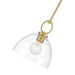 Millennium - 9951-VB - One Light Pendant - Velto - Vintage Brass