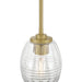 Millennium - 9981-VB - One Light Mini Pendant - Miravelle - Vintage Brass
