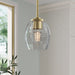 Millennium - 9981-VB - One Light Mini Pendant - Miravelle - Vintage Brass