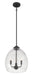 Millennium - 9983-MB - Three Light Pendant - Miravelle - Matte Black