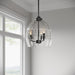 Millennium - 9983-MB - Three Light Pendant - Miravelle - Matte Black