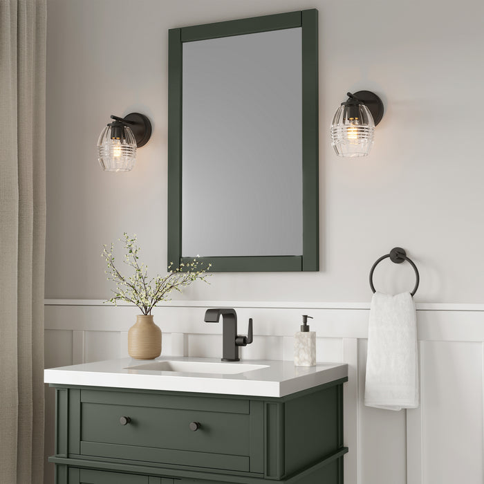 Millennium - 9991-MB - One Light Wall Sconce - Miravelle - Matte Black