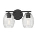 Millennium - 9992-MB - Two Light Vanity - Miravelle - Matte Black