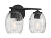 Millennium - 9992-MB - Two Light Vanity - Miravelle - Matte Black