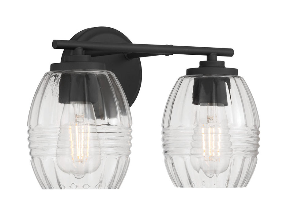 Millennium - 9992-MB - Two Light Vanity - Miravelle - Matte Black