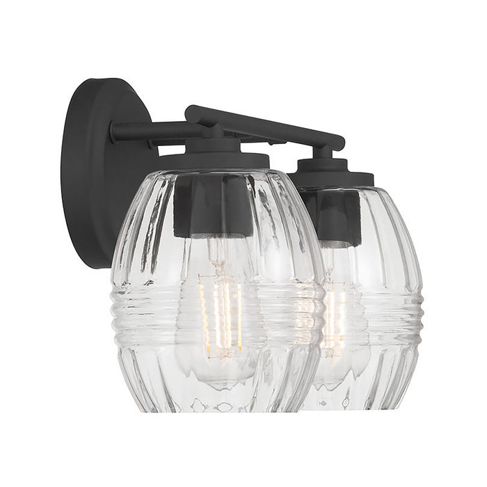 Millennium - 9992-MB - Two Light Vanity - Miravelle - Matte Black