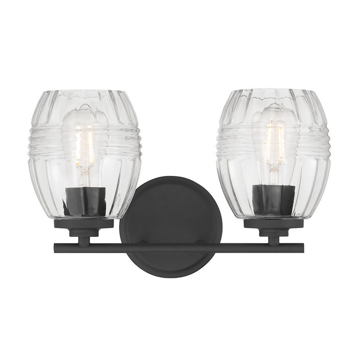 Millennium - 9992-MB - Two Light Vanity - Miravelle - Matte Black