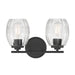 Millennium - 9992-MB - Two Light Vanity - Miravelle - Matte Black