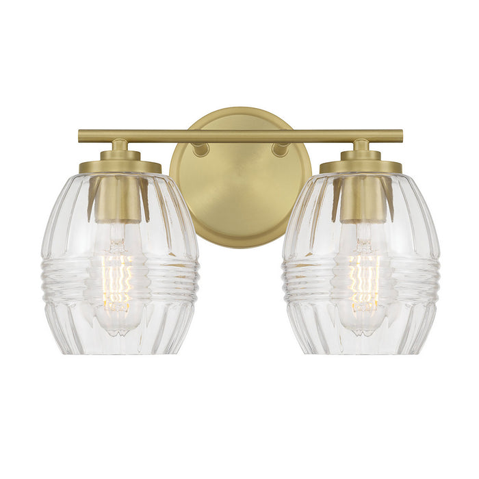 Millennium - 9992-VB - Two Light Vanity - Miravelle - Vintage Brass
