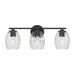 Millennium - 9993-MB - Three Light Vanity - Miravelle - Matte Black