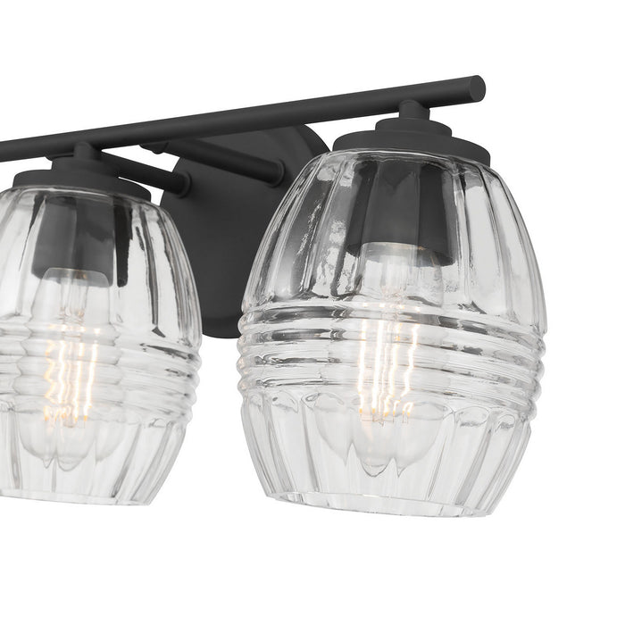 Millennium - 9993-MB - Three Light Vanity - Miravelle - Matte Black