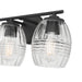 Millennium - 9993-MB - Three Light Vanity - Miravelle - Matte Black