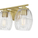 Millennium - 9993-VB - Three Light Vanity - Miravelle - Vintage Brass
