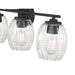 Millennium - 9994-MB - Four Light Vanity - Miravelle - Matte Black