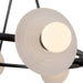 Alora - CH346028UBAR - LED Chandelier - Dahlia - Urban Bronze/Alabaster