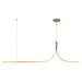 Kuzco Lighting - LP17905-BG-UNV-010 - LED Linear Pendant - Thread - Brushed Gold
