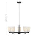 Savoy House - 1-1246-5-89 - Five Light Chandelier - Baldwin - Matte Black