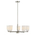 Savoy House - 1-1246-5-SN - Five Light Chandelier - Baldwin - Satin Nickel