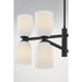 Savoy House - 1-1248-8-89 - Eight Light Chandelier - Baldwin - Matte Black
