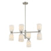 Savoy House - 1-1248-8-SN - Eight Light Chandelier - Baldwin - Satin Nickel