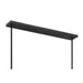 Savoy House - 1-1249-8-89 - Eight Light Linear Chandelier - Baldwin - Matte Black
