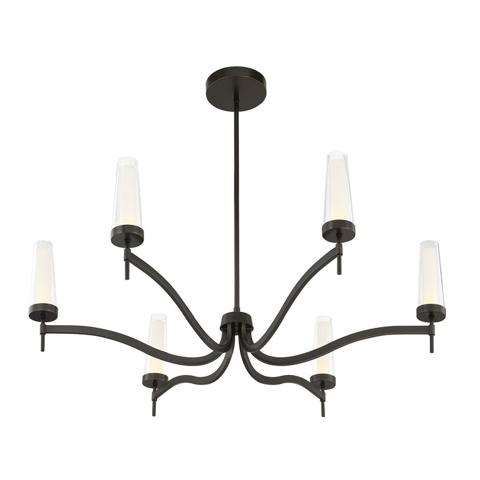 Savoy House - 1-1464-6-15 - LED Chandelier - Butler - Mediterranean Bronze