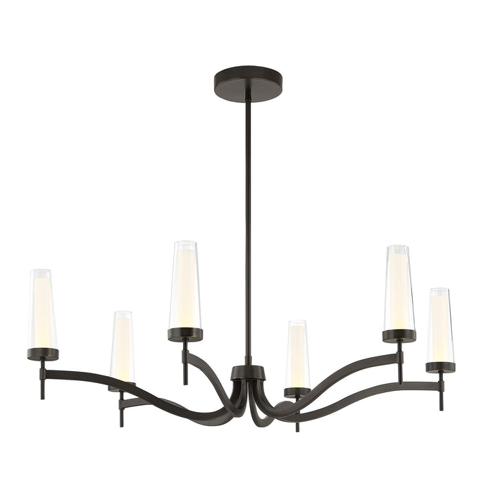 Savoy House - 1-1464-6-15 - LED Chandelier - Butler - Mediterranean Bronze